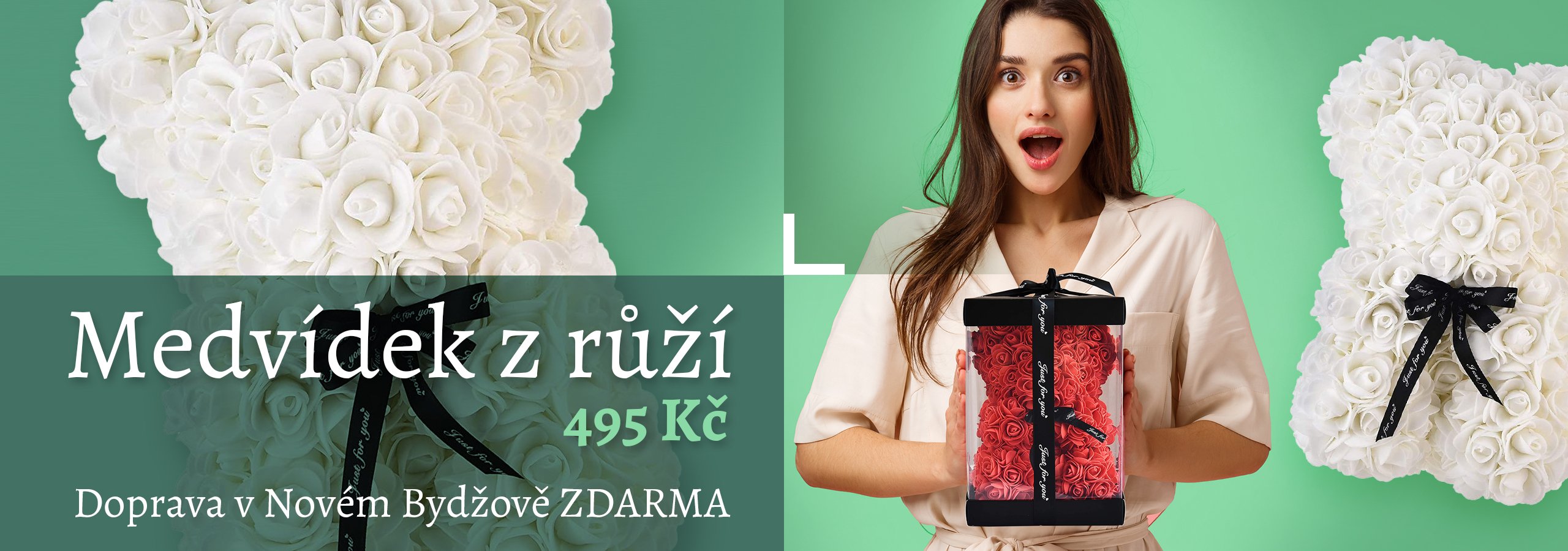 Medvídci z růží | Fantazie Flower Design